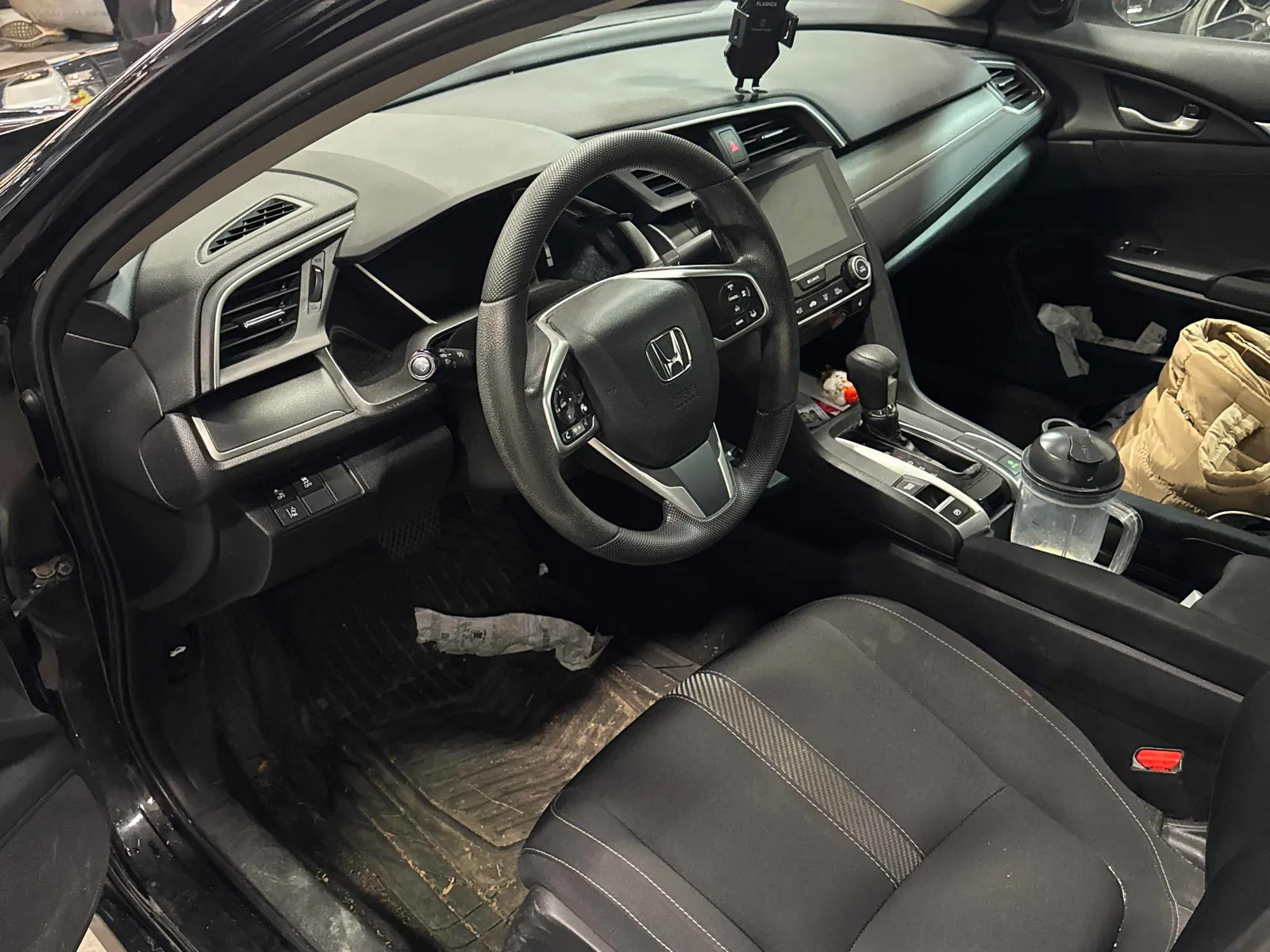 Interior driver side
