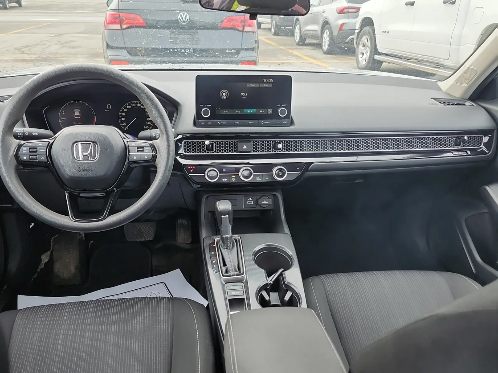 Interior driver side