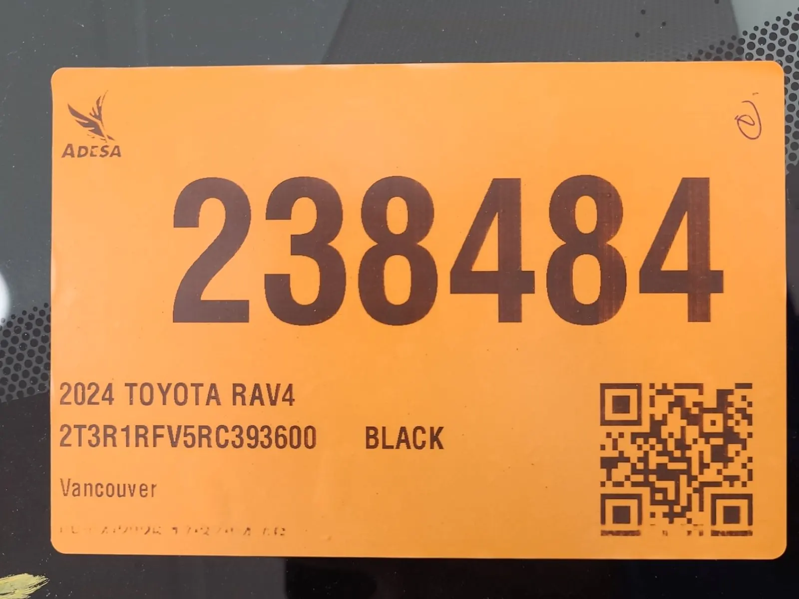 Inventory Label Photo