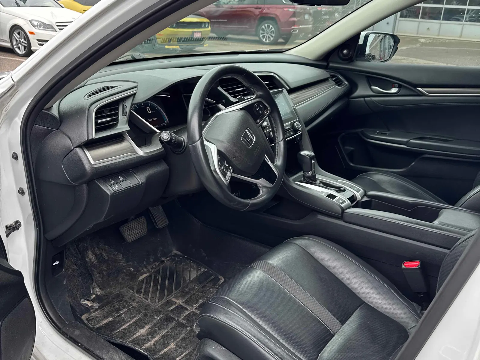 Interior driver side