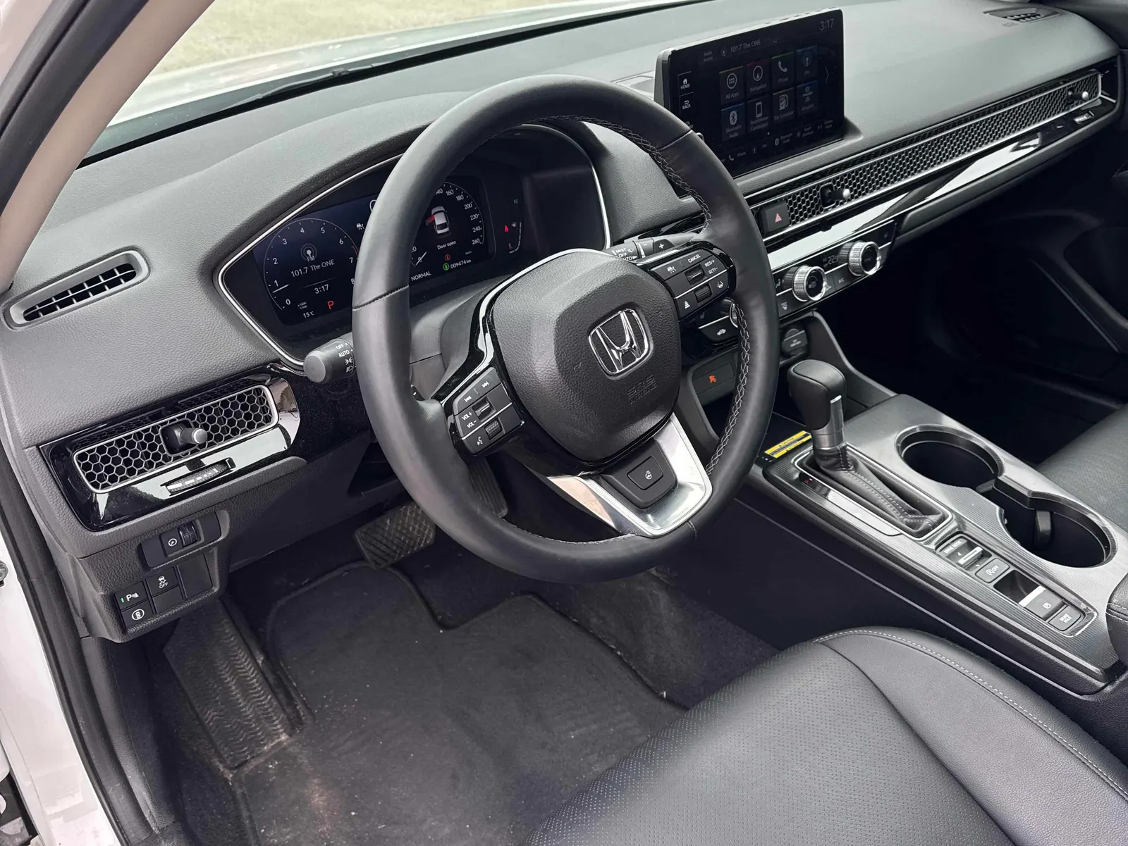 Interior driver side