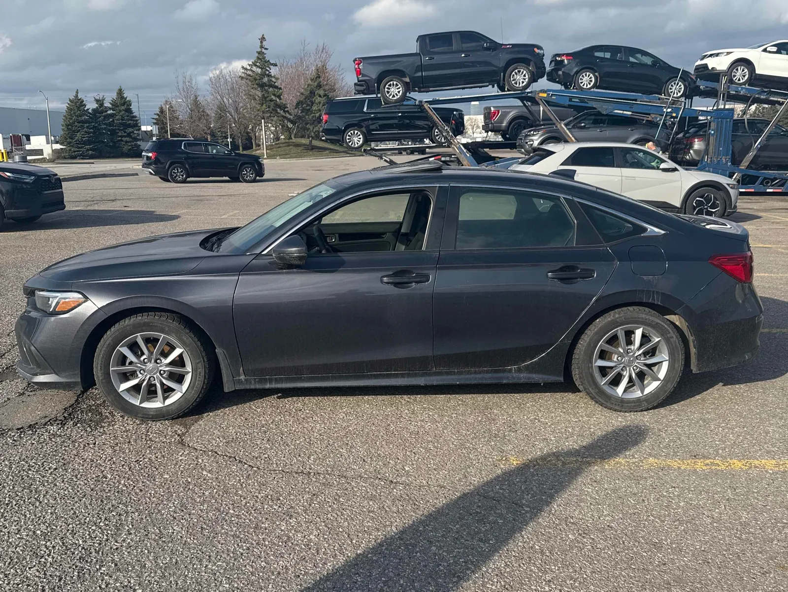 Driver side