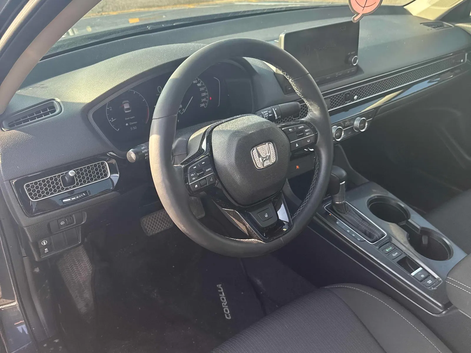 Interior driver side