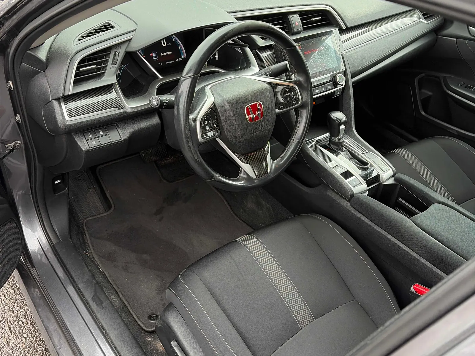 Interior driver side