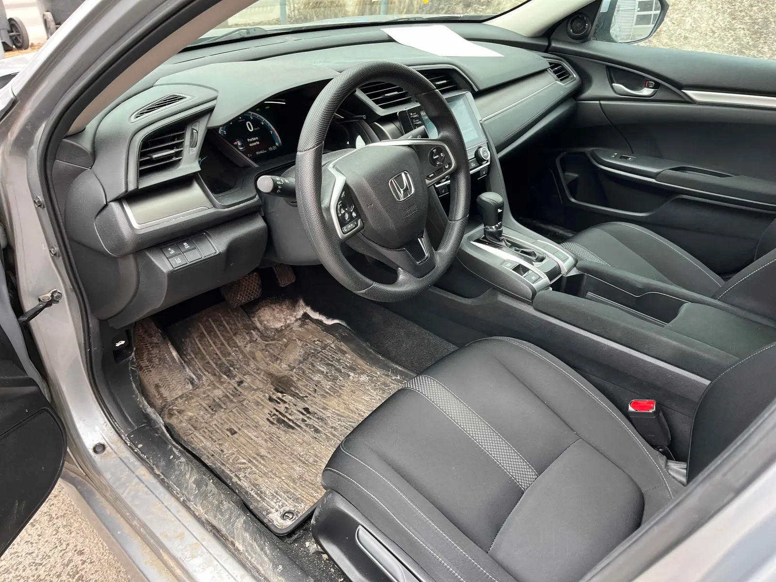 Interior driver side