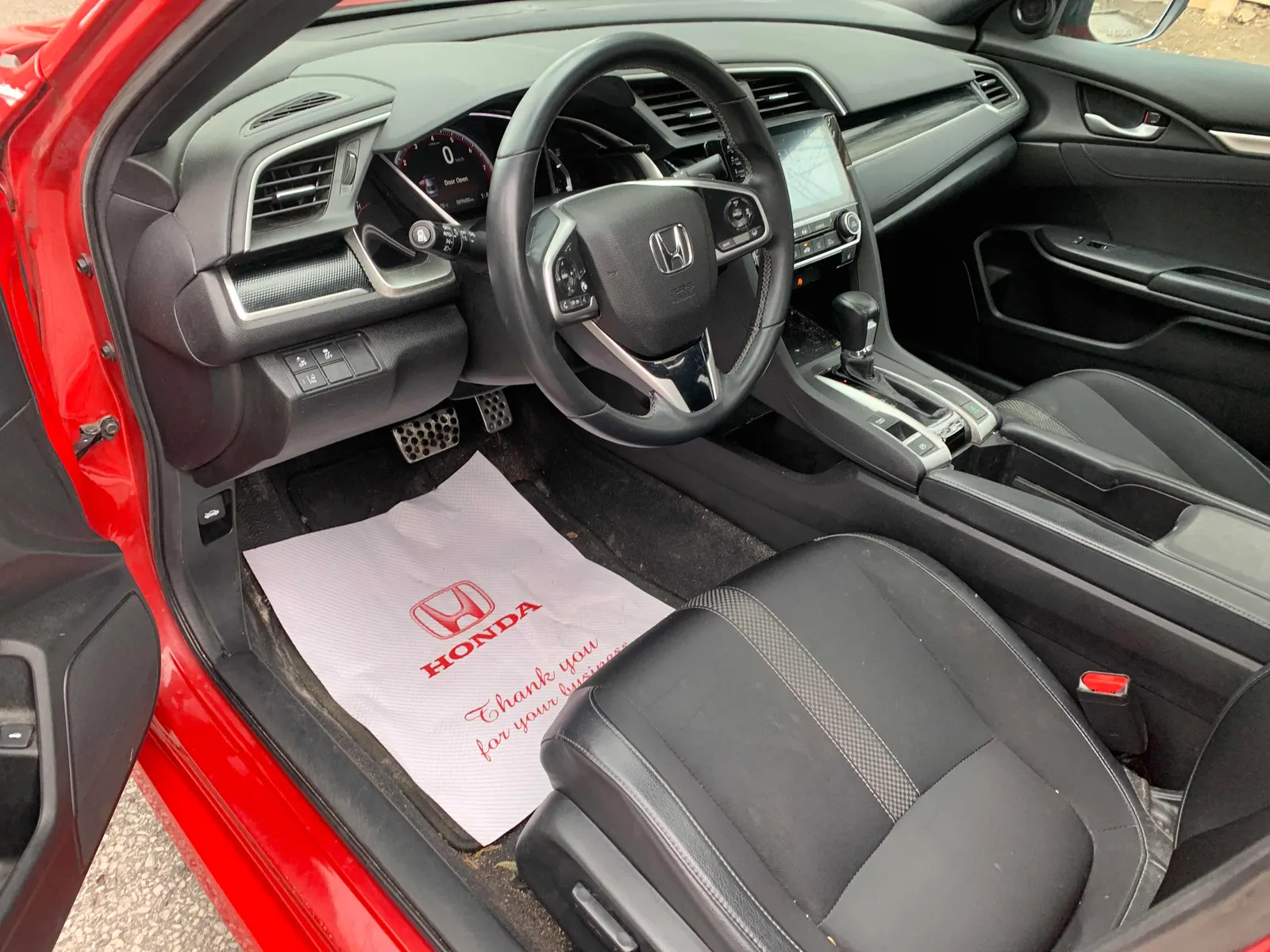 Interior driver side