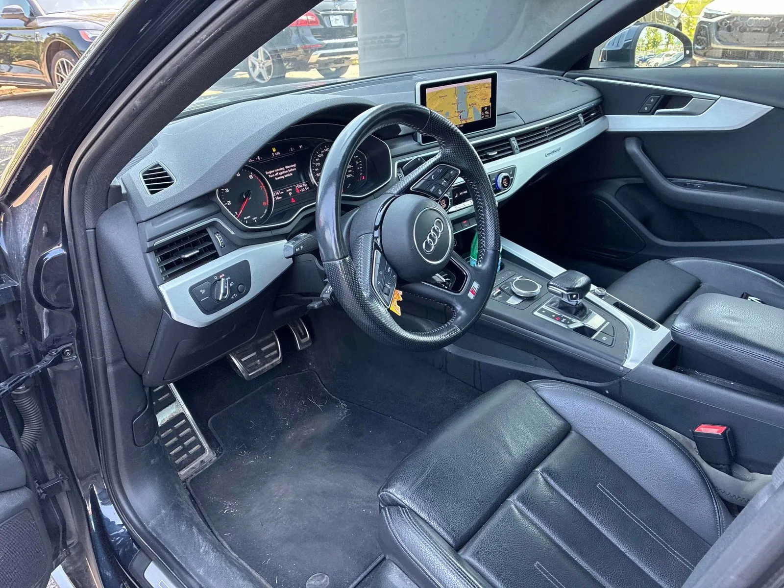 Interior driver side