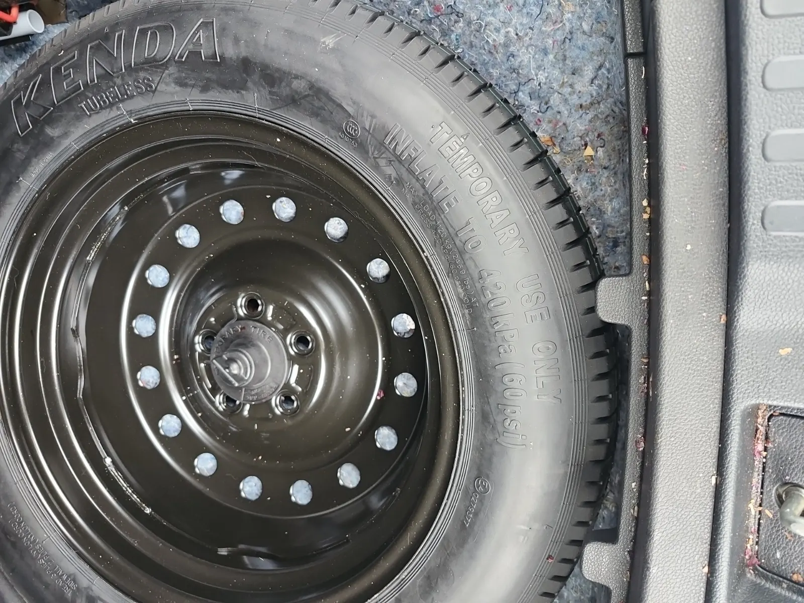 Spare Tire & Wheel Photo