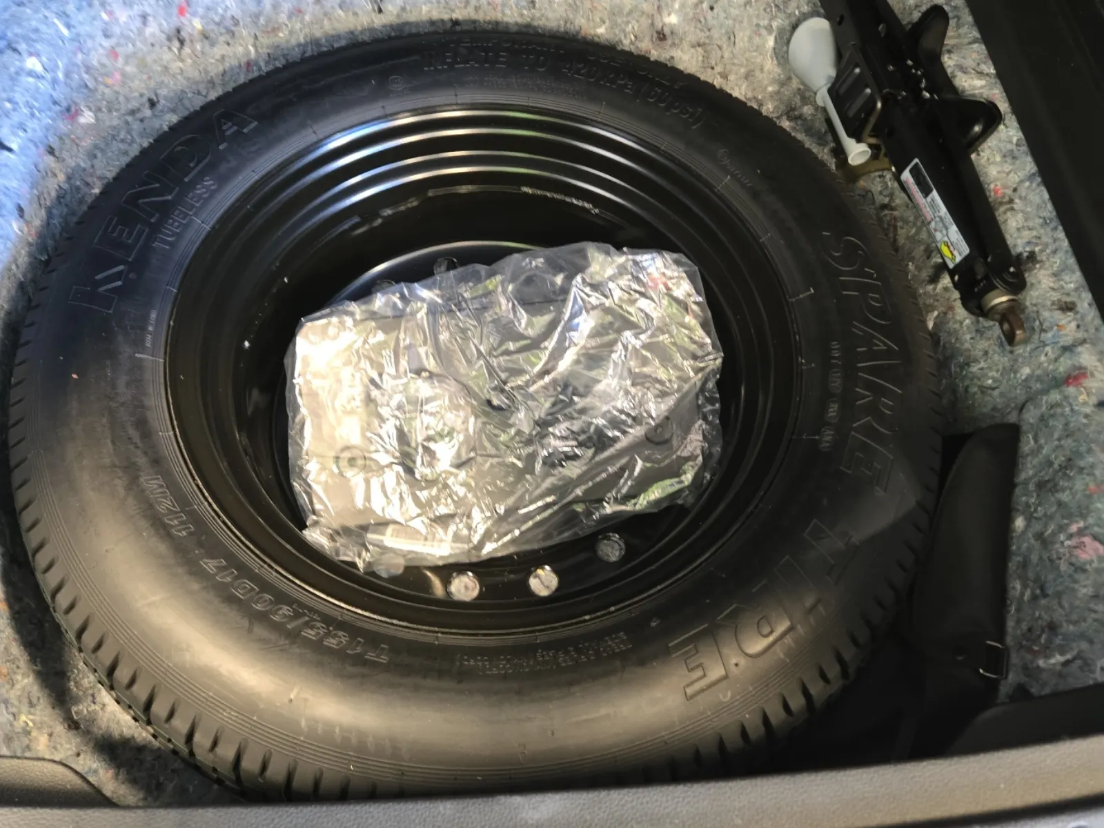 Spare Tire & Wheel Photo