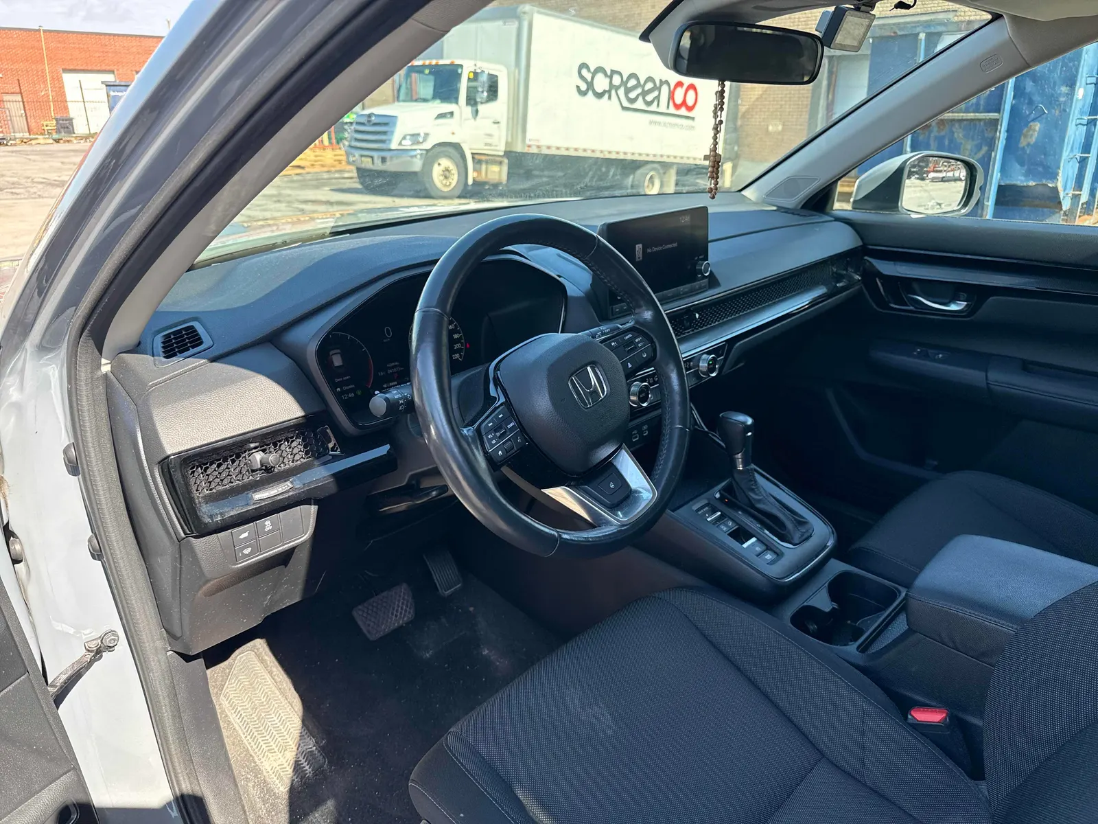 Interior driver side