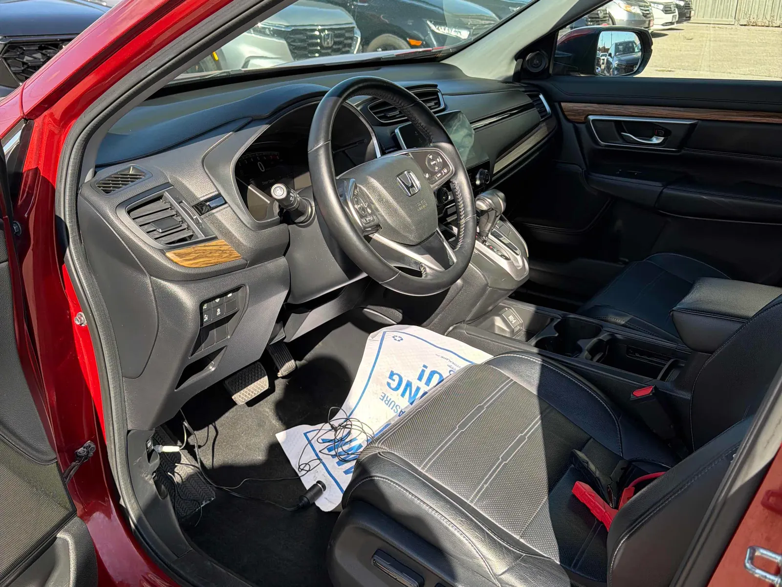 Interior driver side