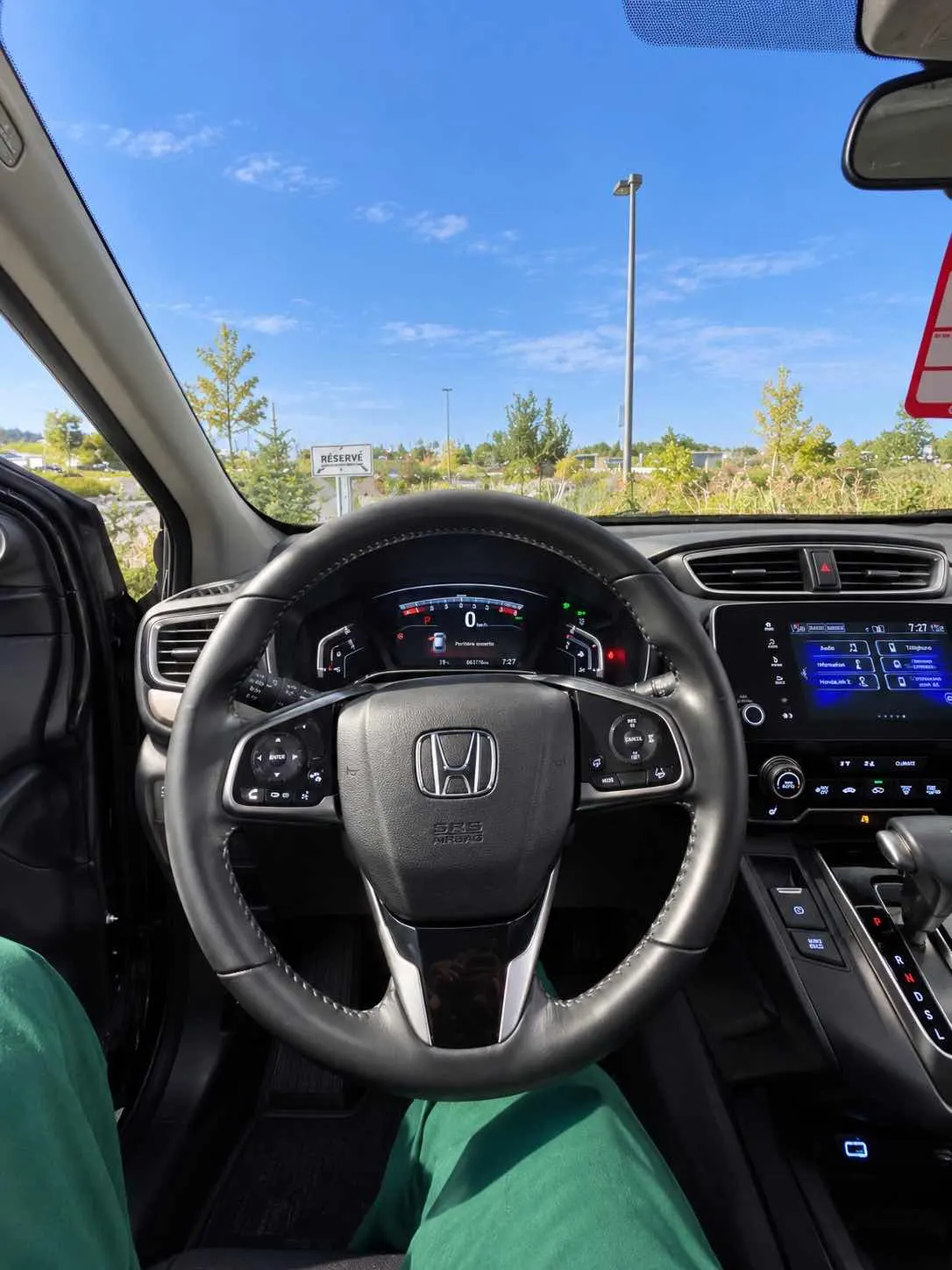 Interior driver side