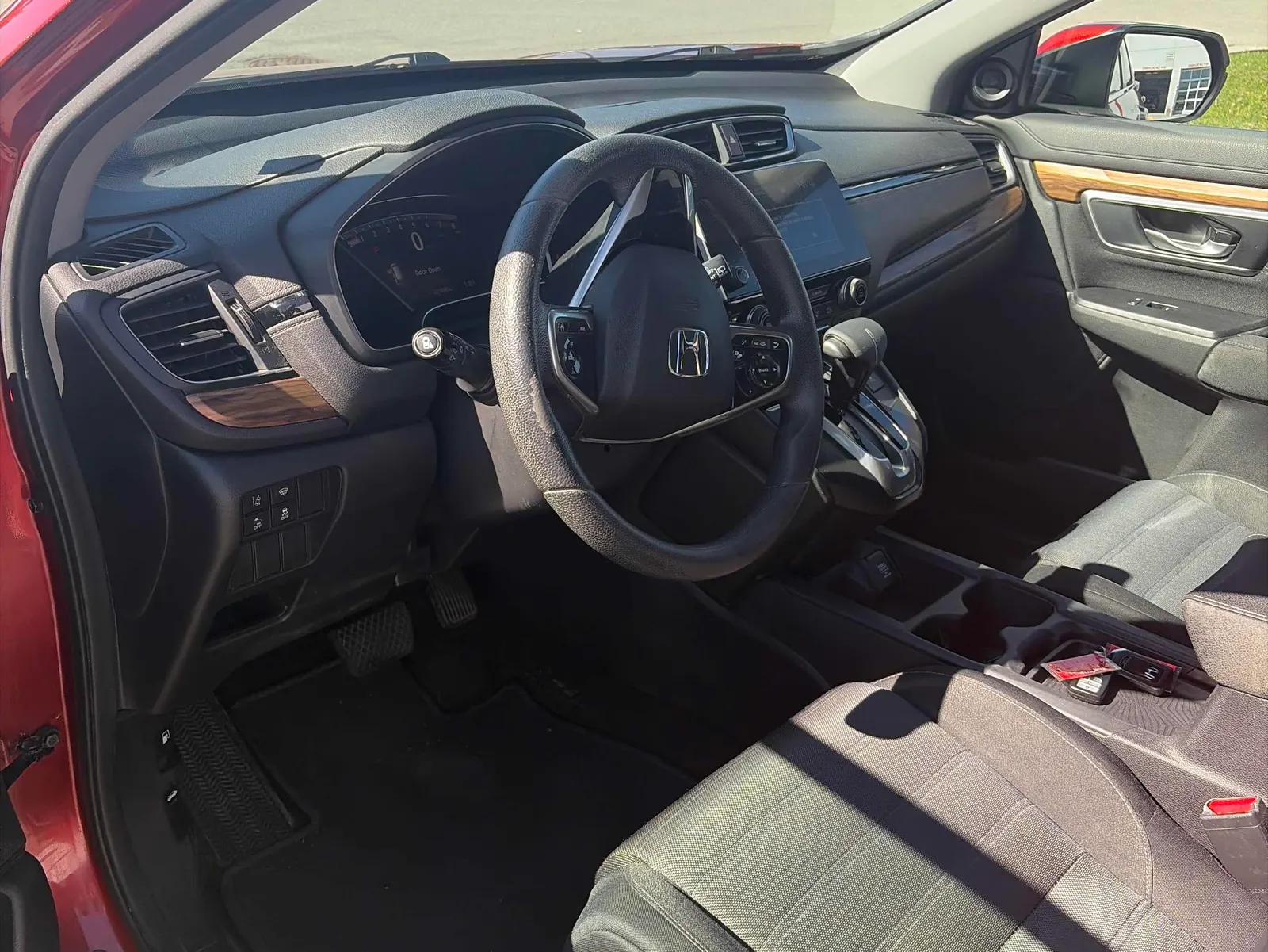 Interior driver side