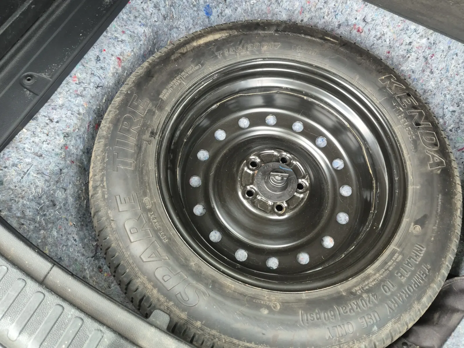 Spare Tire & Wheel Photo