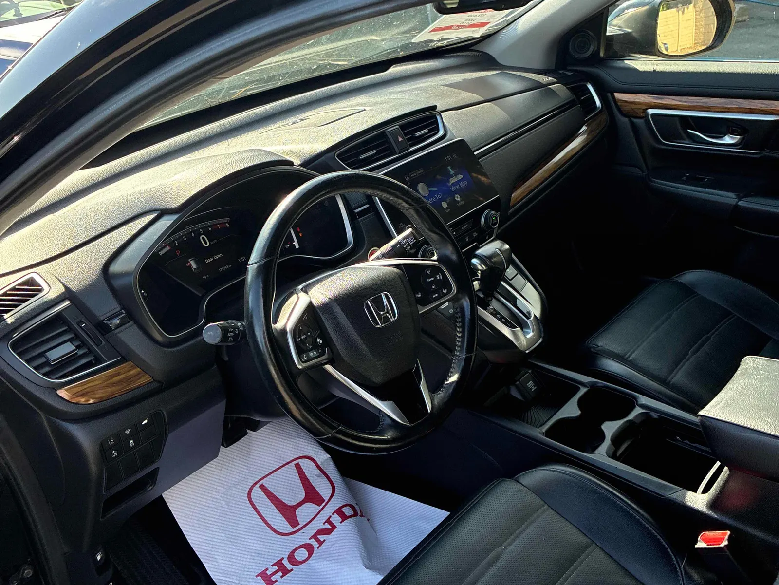 Interior driver side