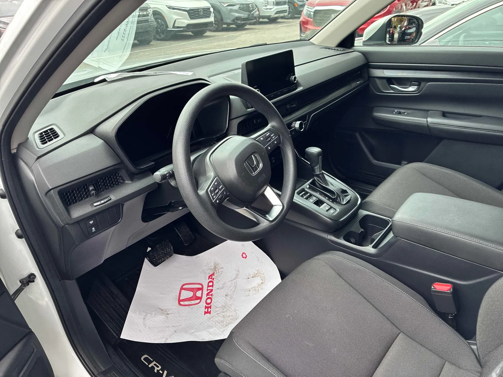 Interior driver side