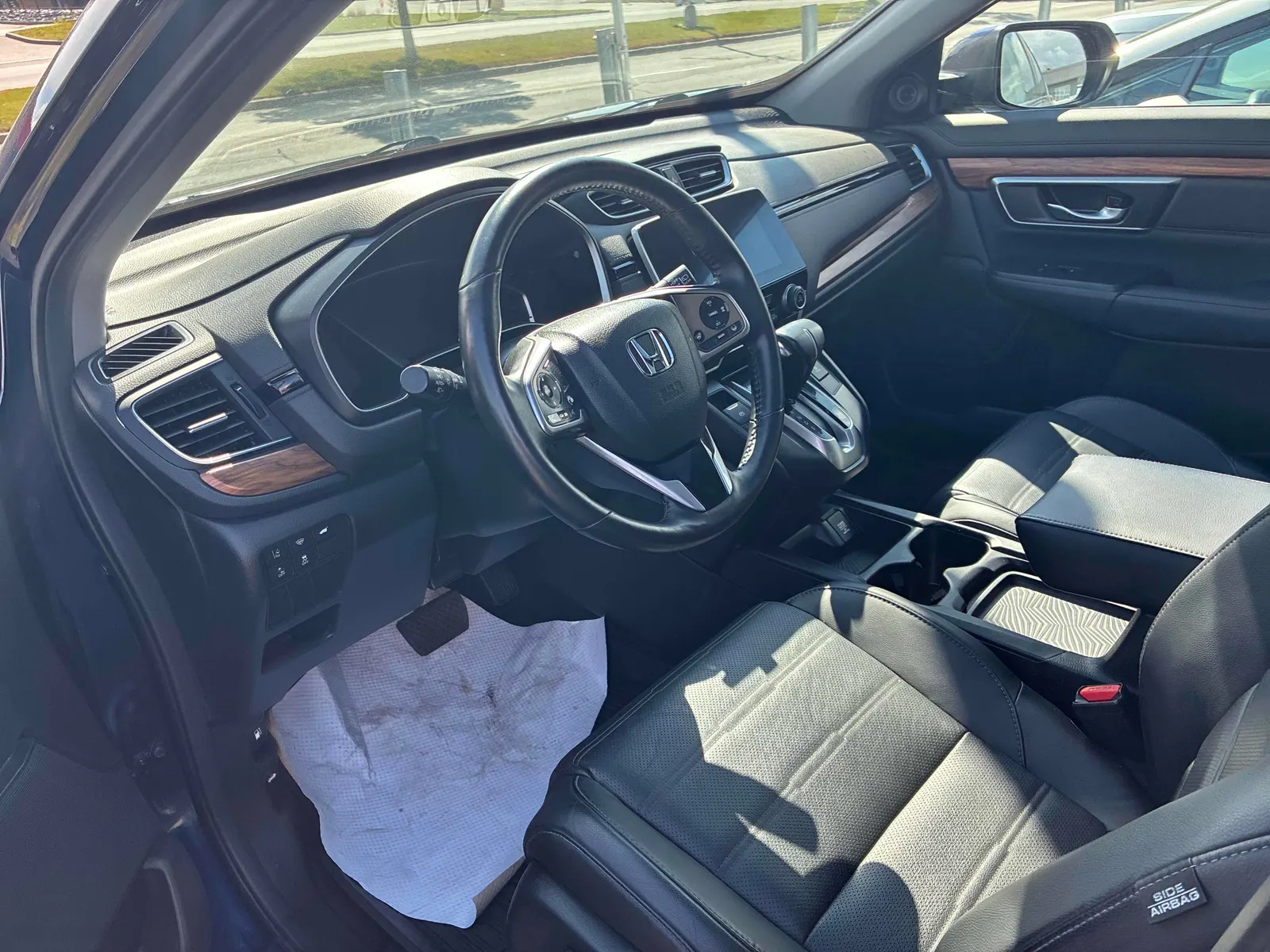 Interior driver side