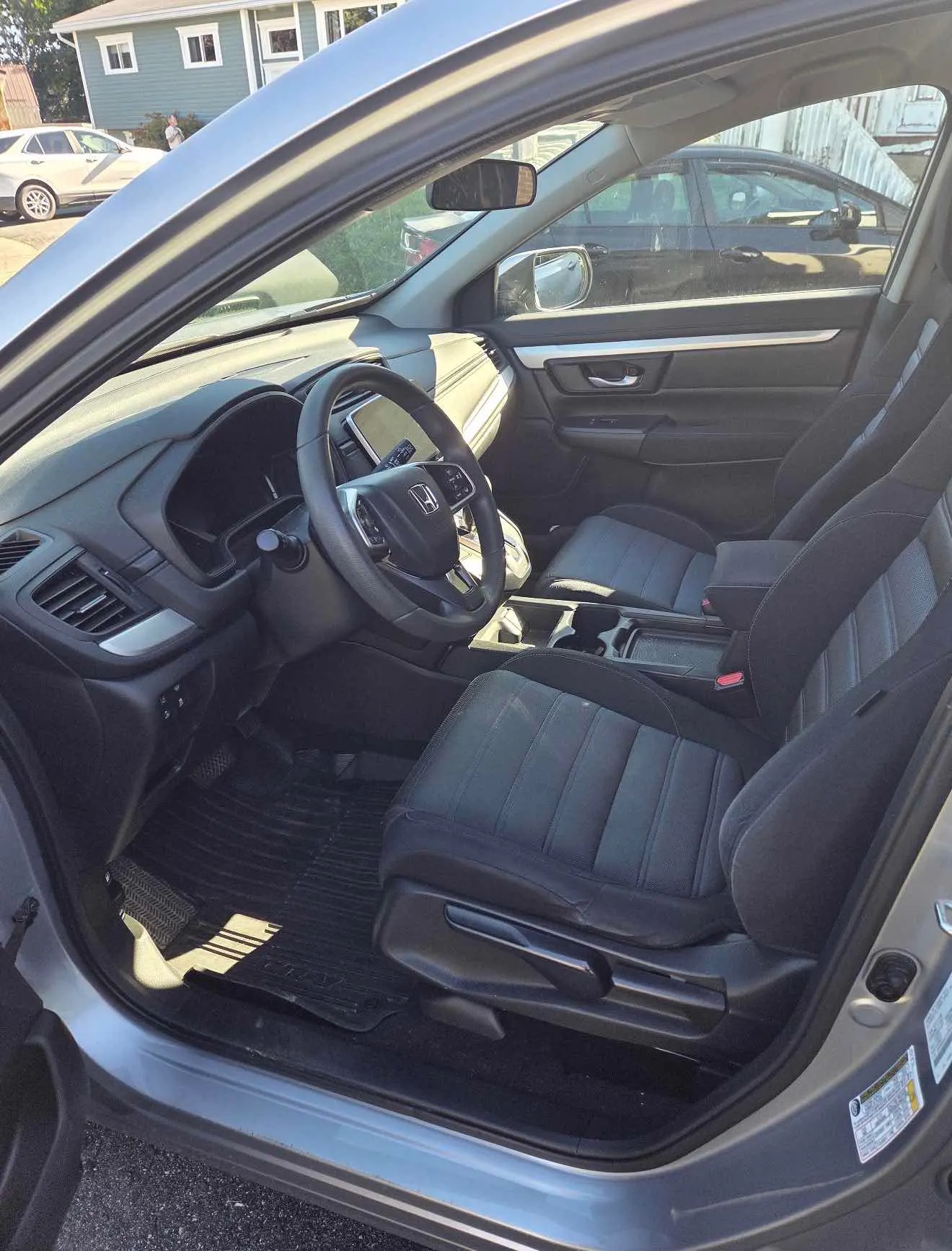 Interior driver side