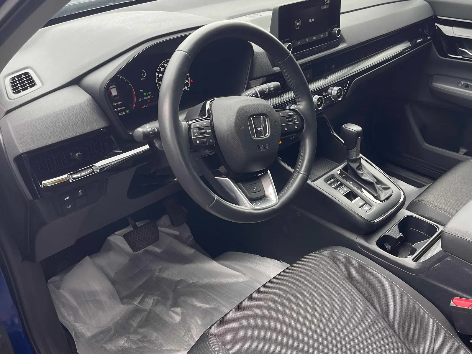 Interior driver side