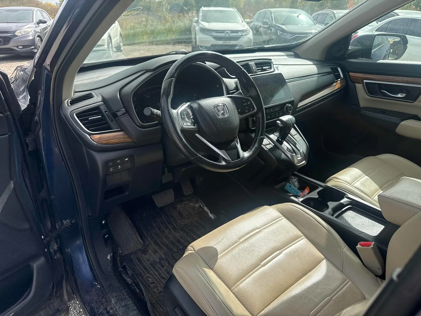 Interior driver side