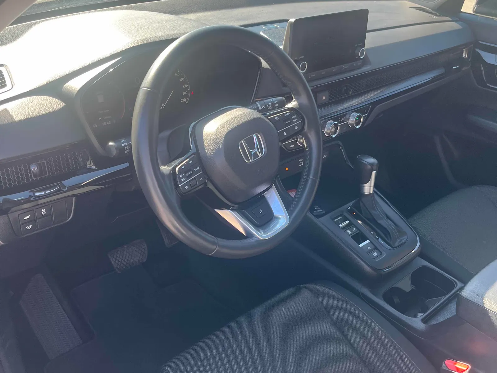 Interior driver side