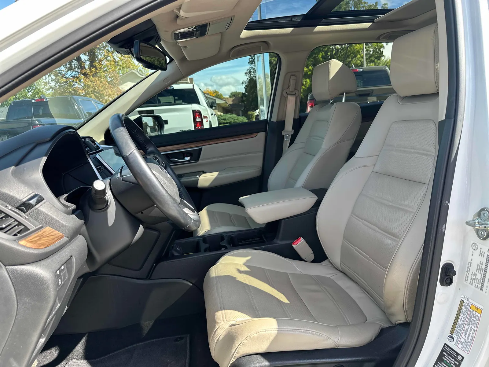 Interior driver side