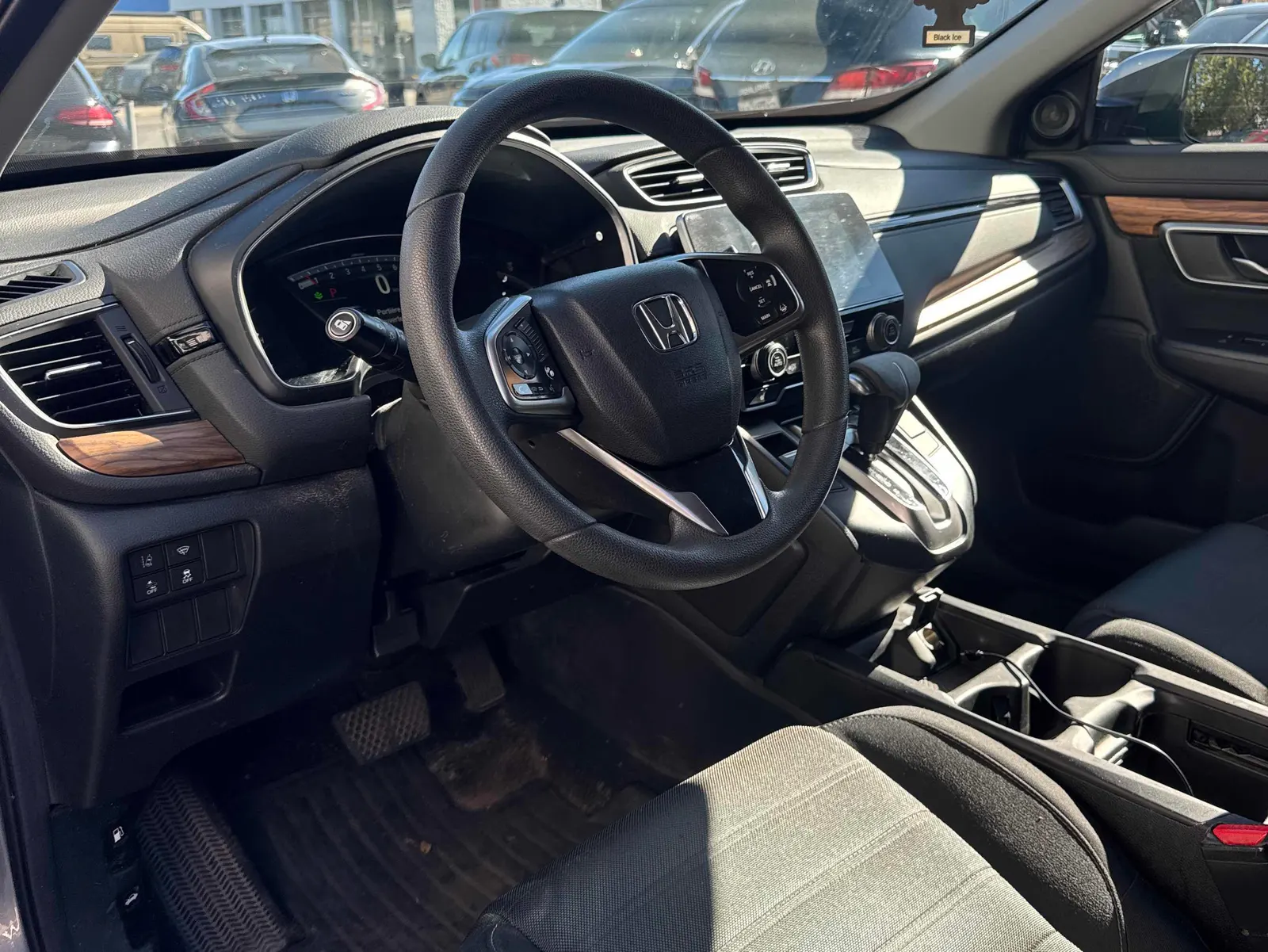 Interior driver side