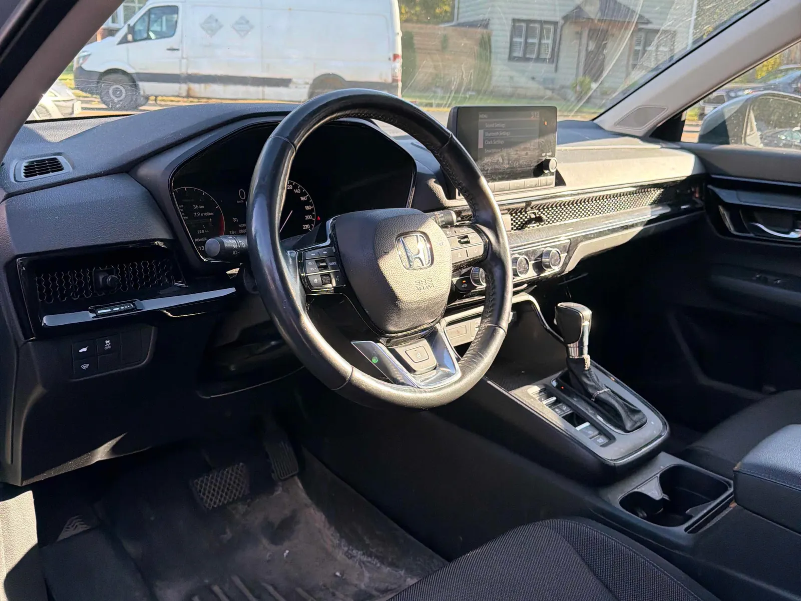 Interior driver side