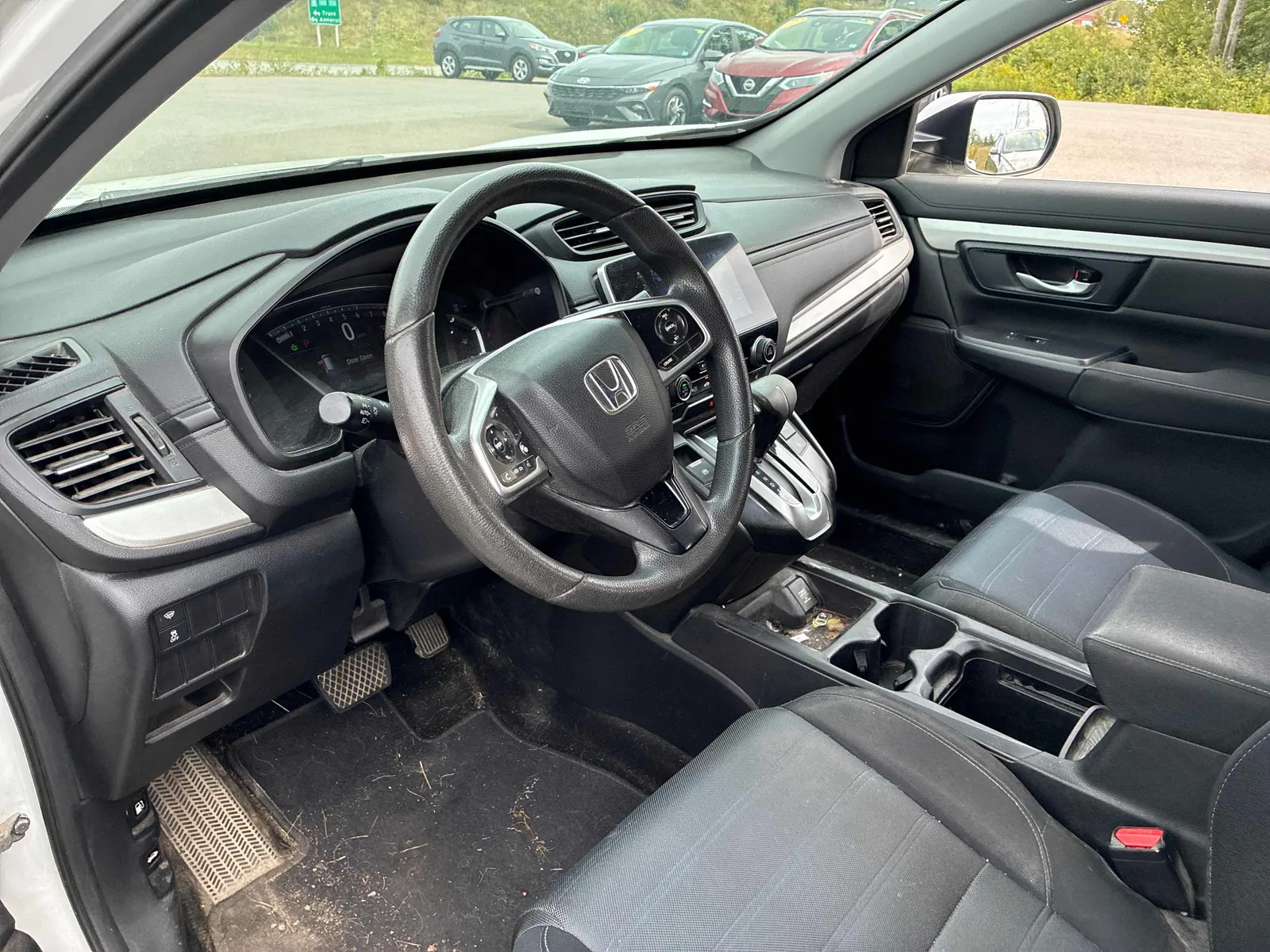 Interior driver side