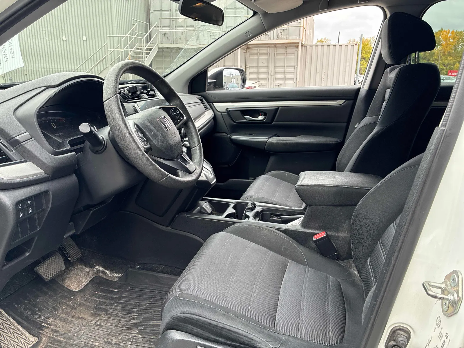 Interior driver side