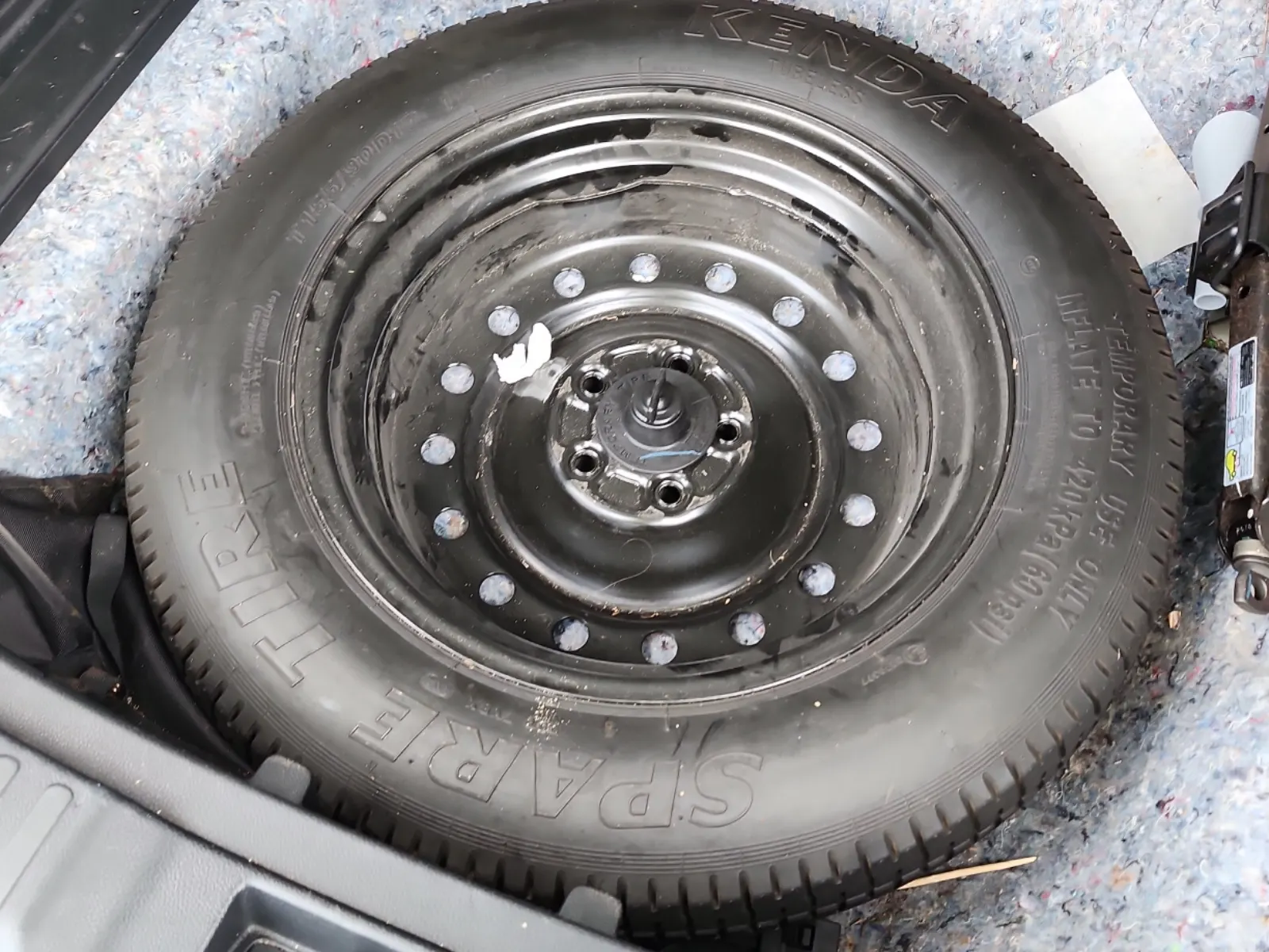 Spare Tire & Wheel Photo