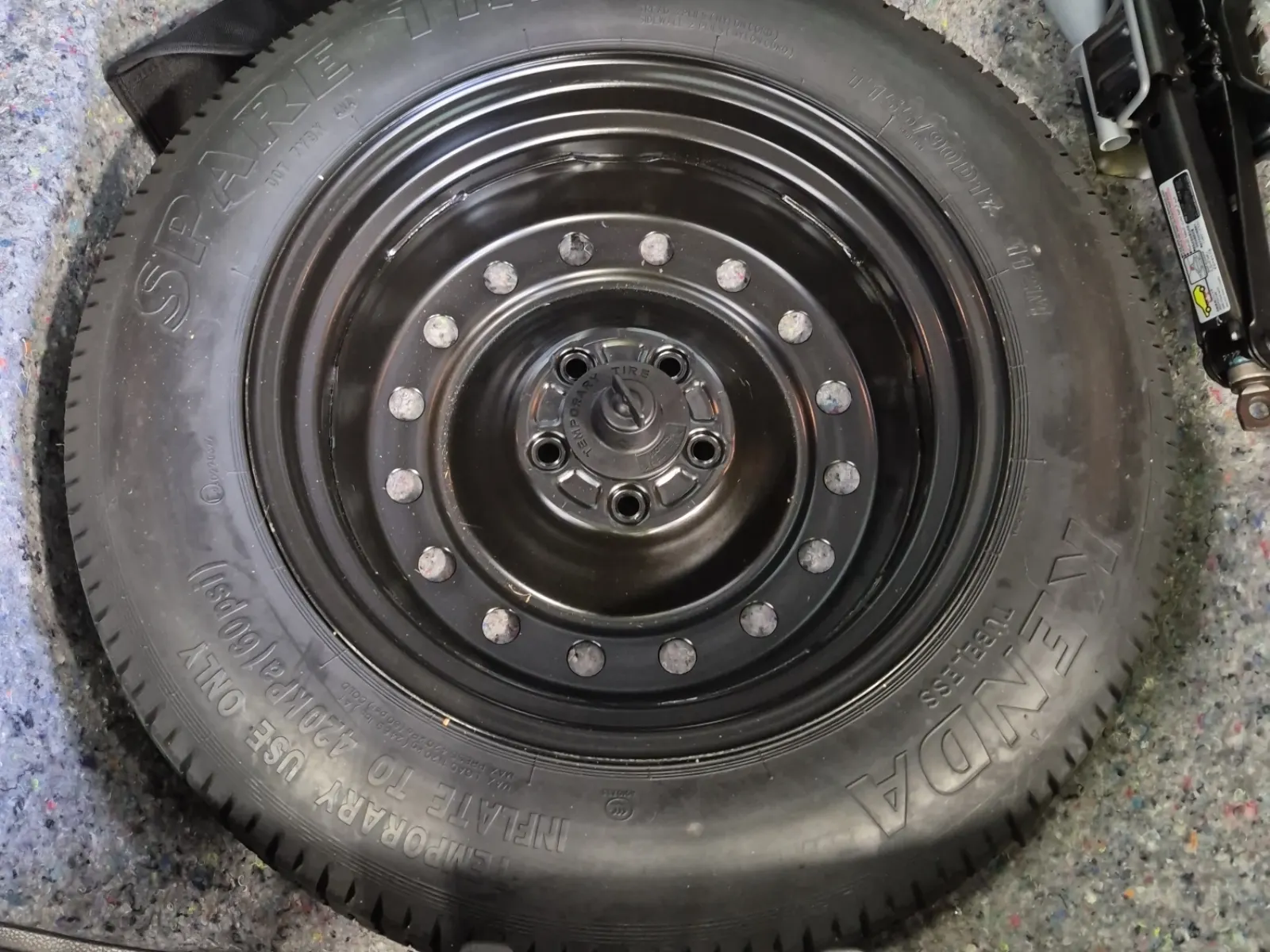 Spare Tire & Wheel Photo