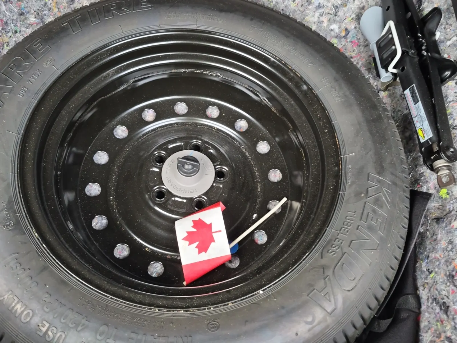 Spare Tire & Wheel Photo