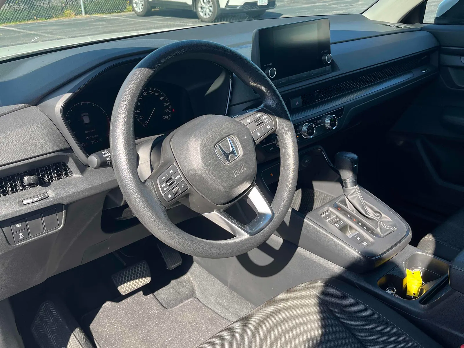 Interior driver side