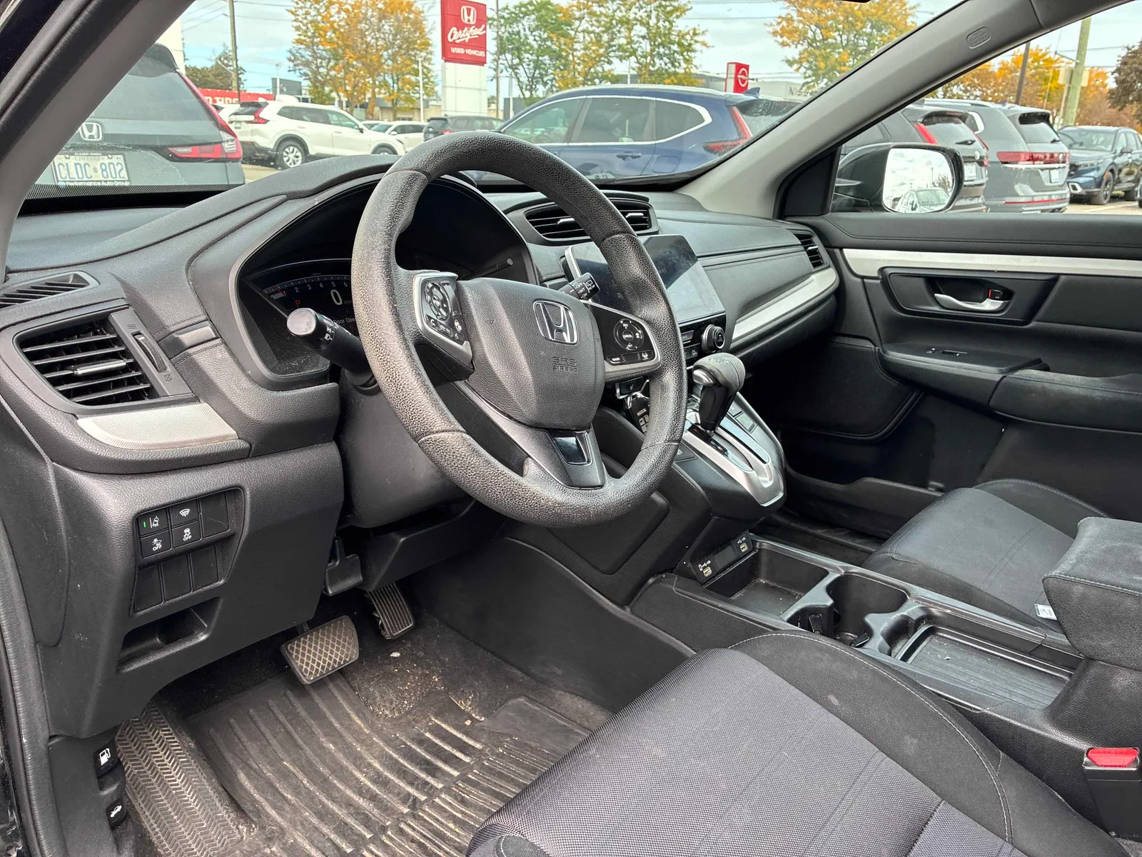 Interior driver side