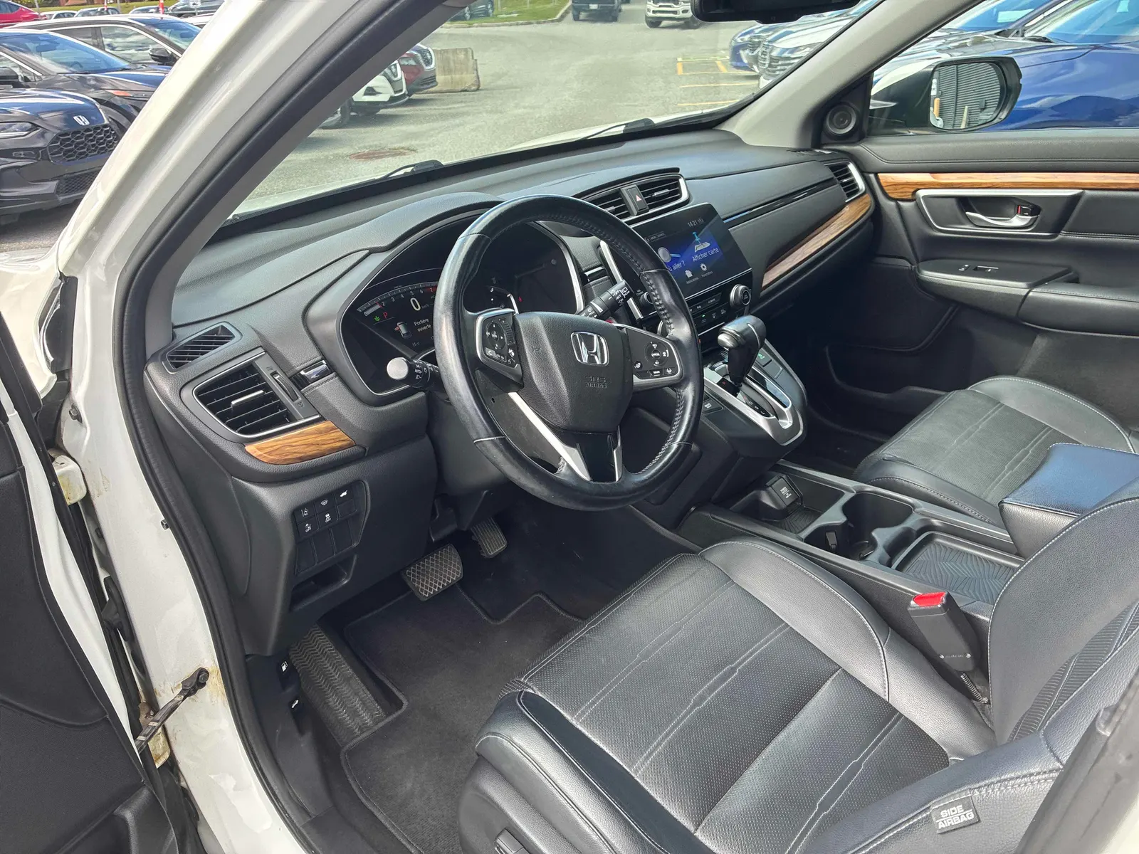 Interior driver side