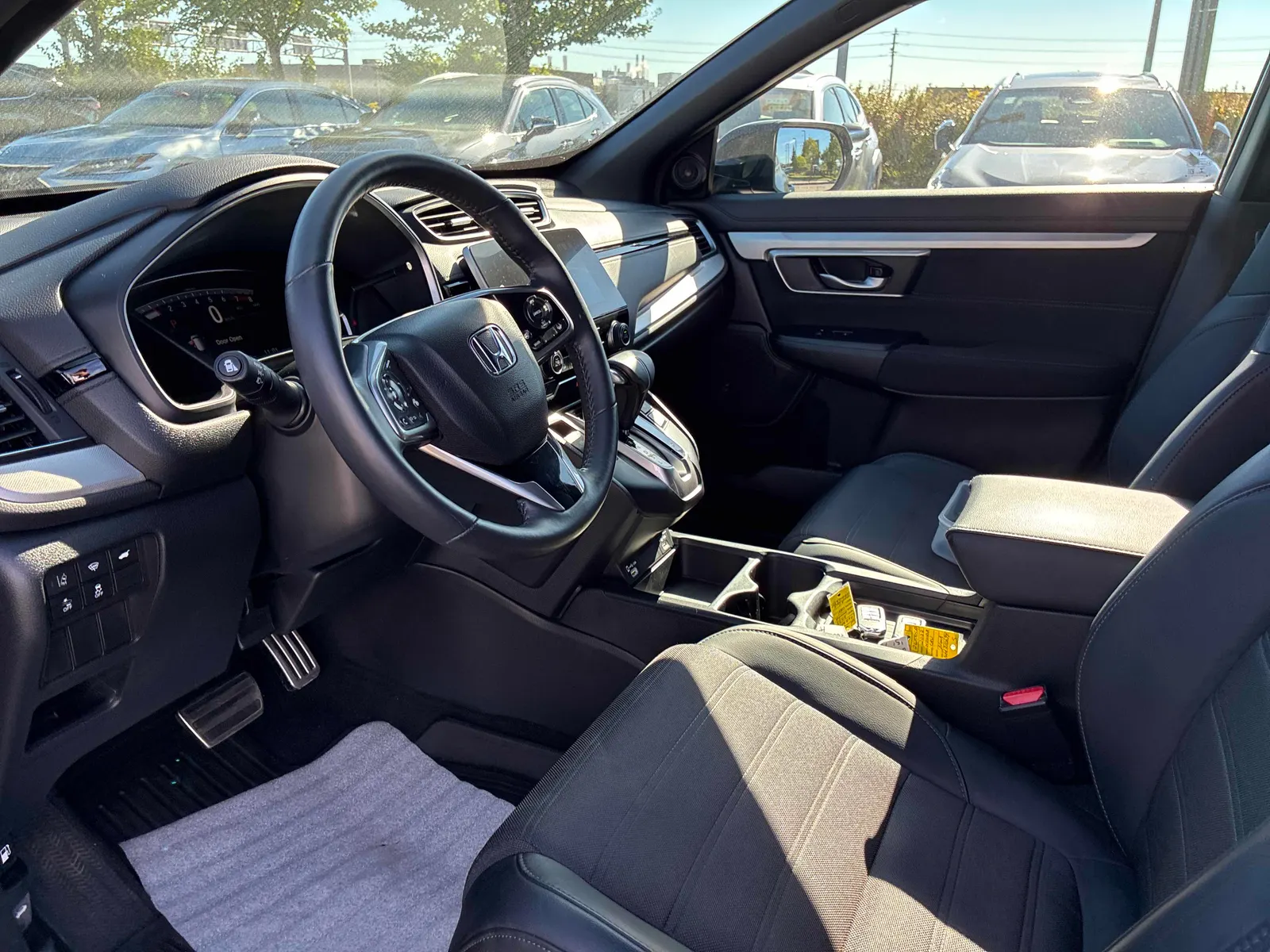 Interior driver side