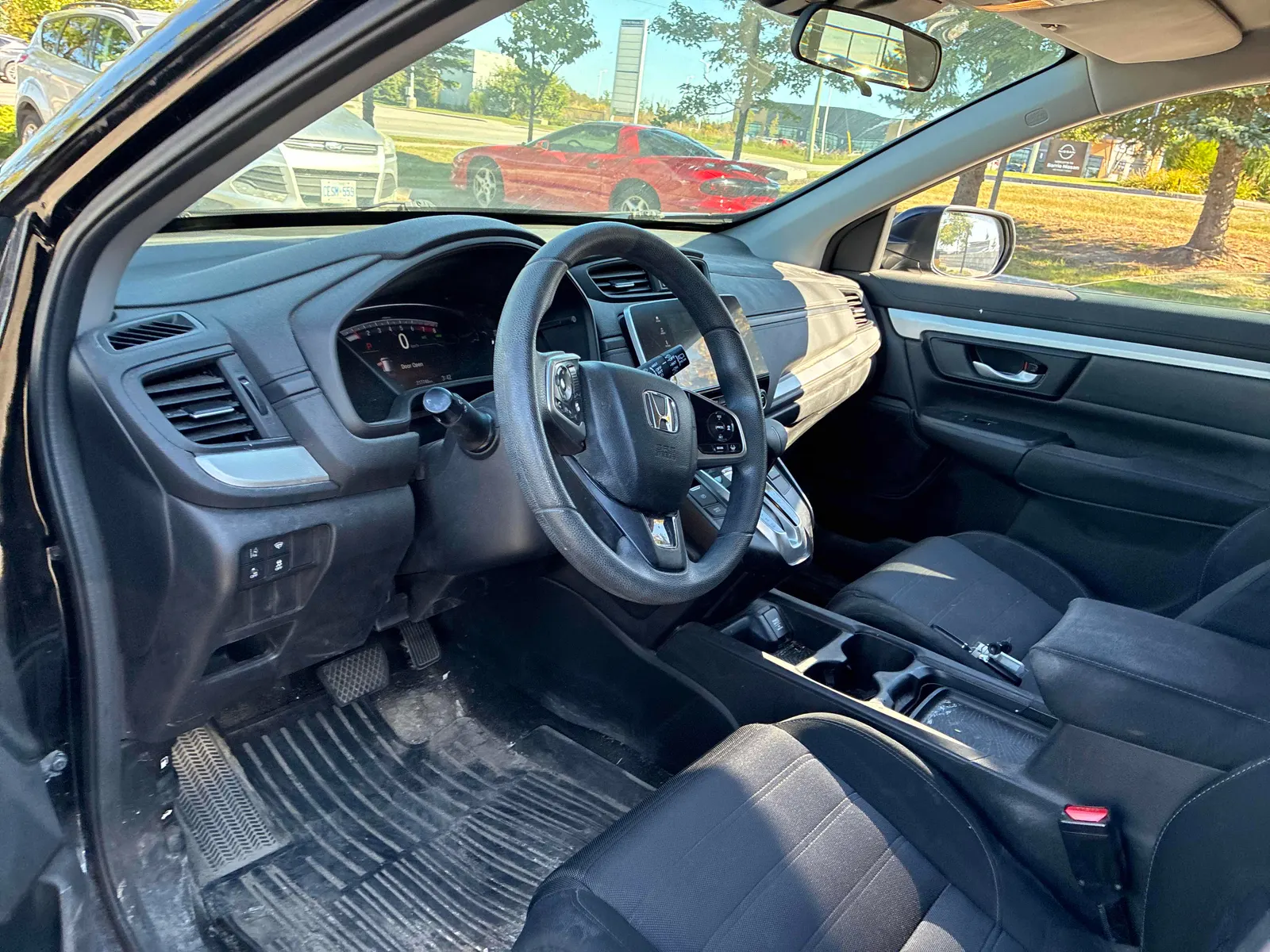 Interior driver side