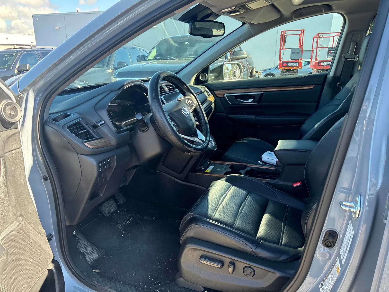 Interior driver side