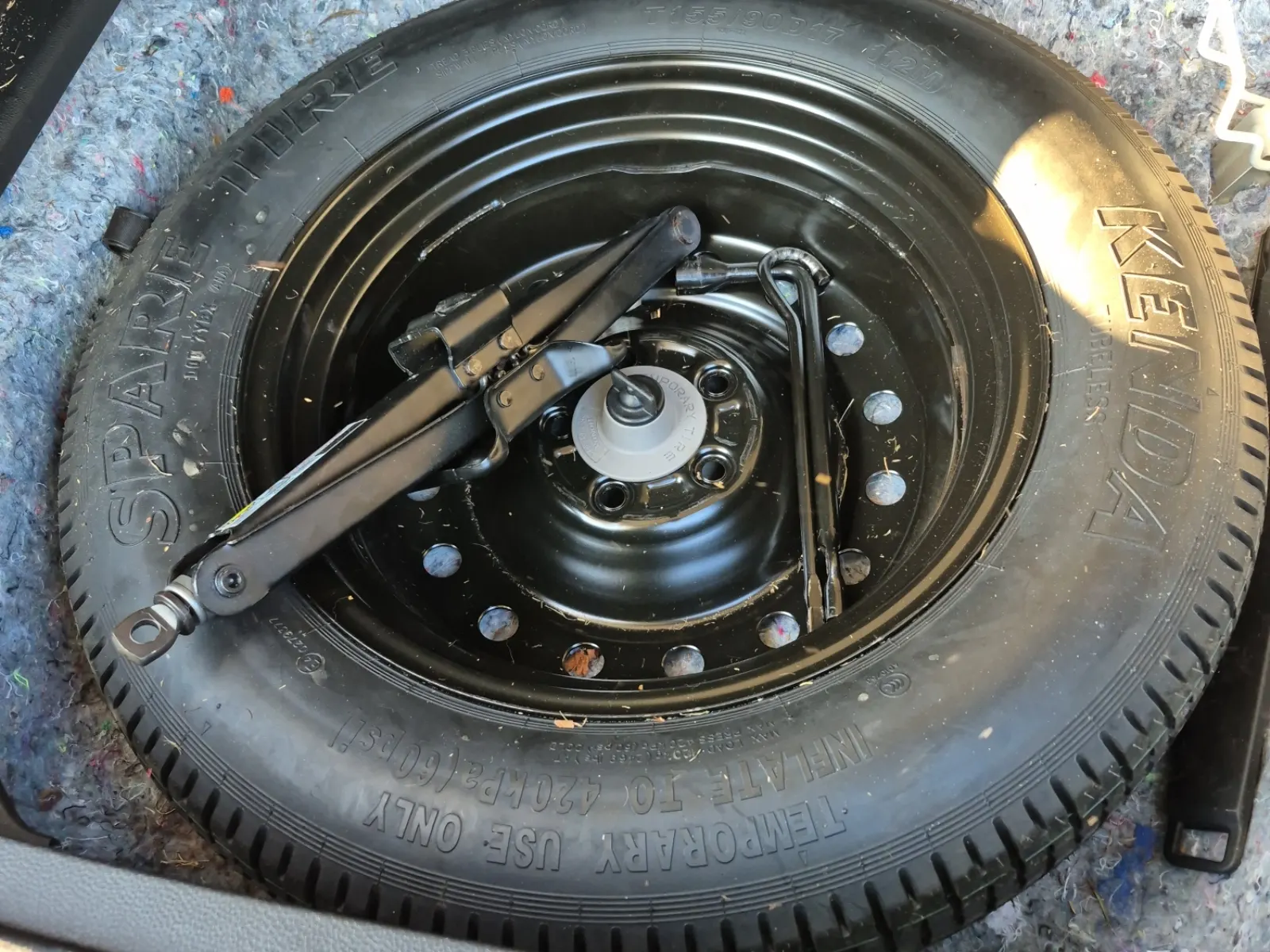 Spare Tire & Wheel Photo