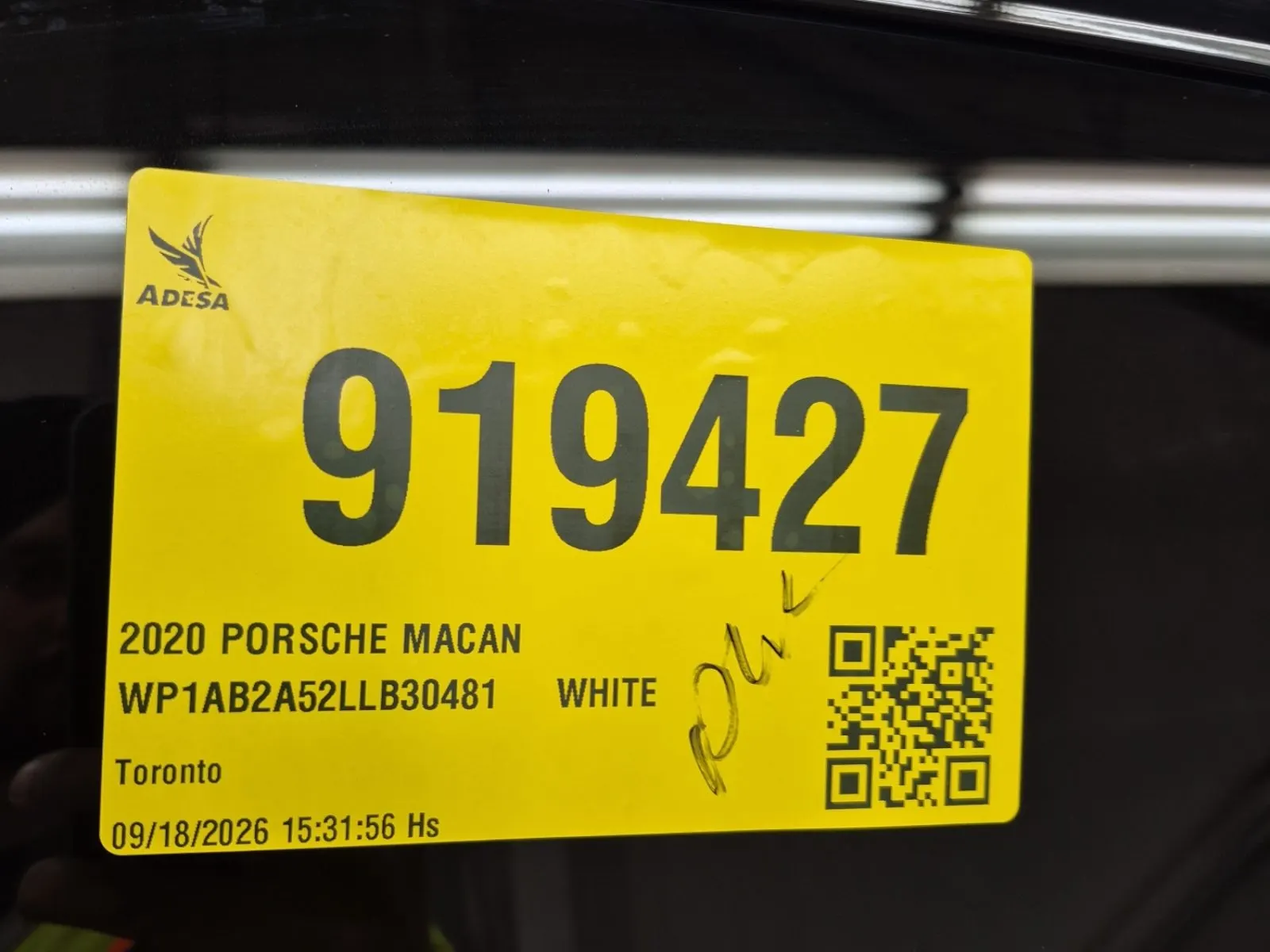 Inventory Label Photo