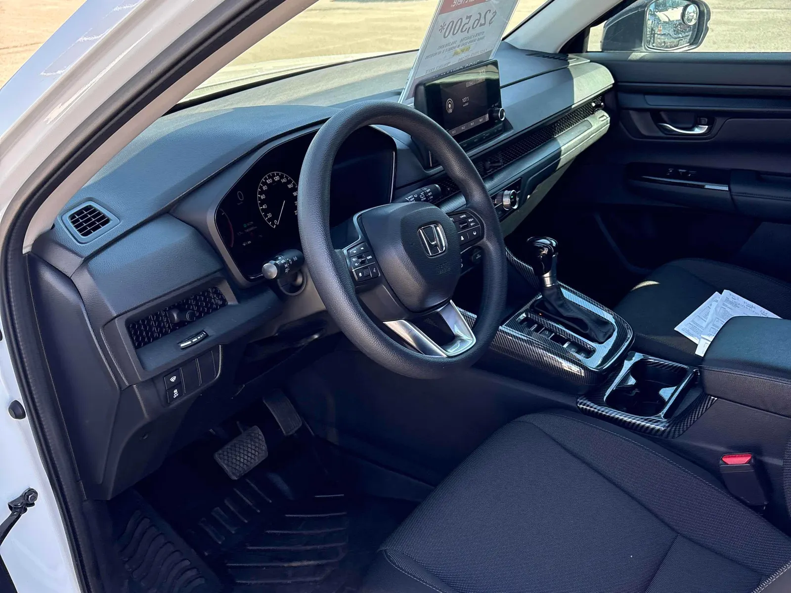 Interior driver side