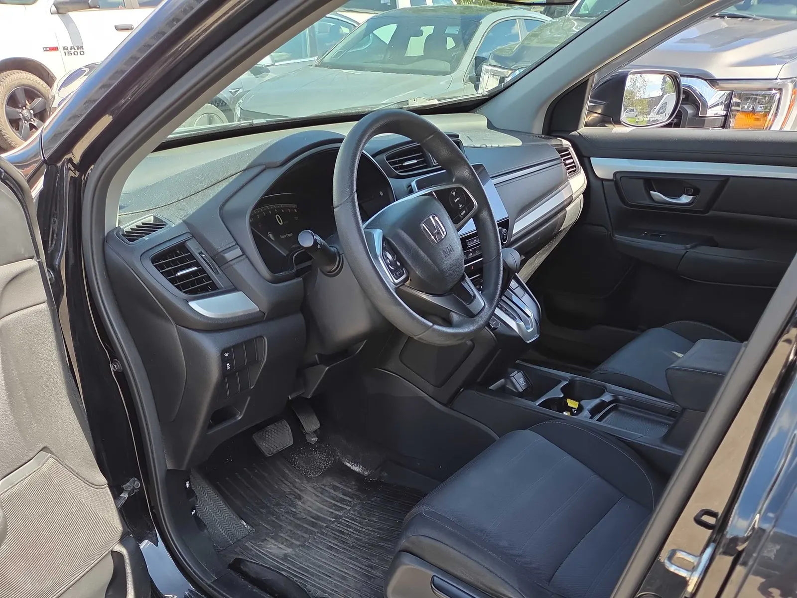 Interior driver side