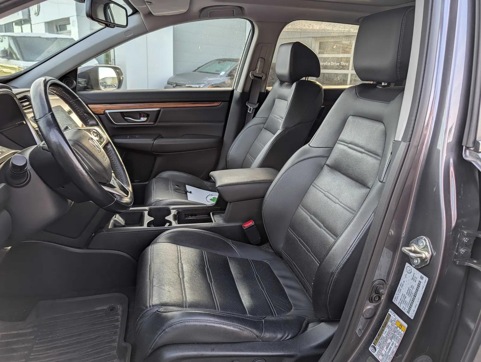 Interior driver side