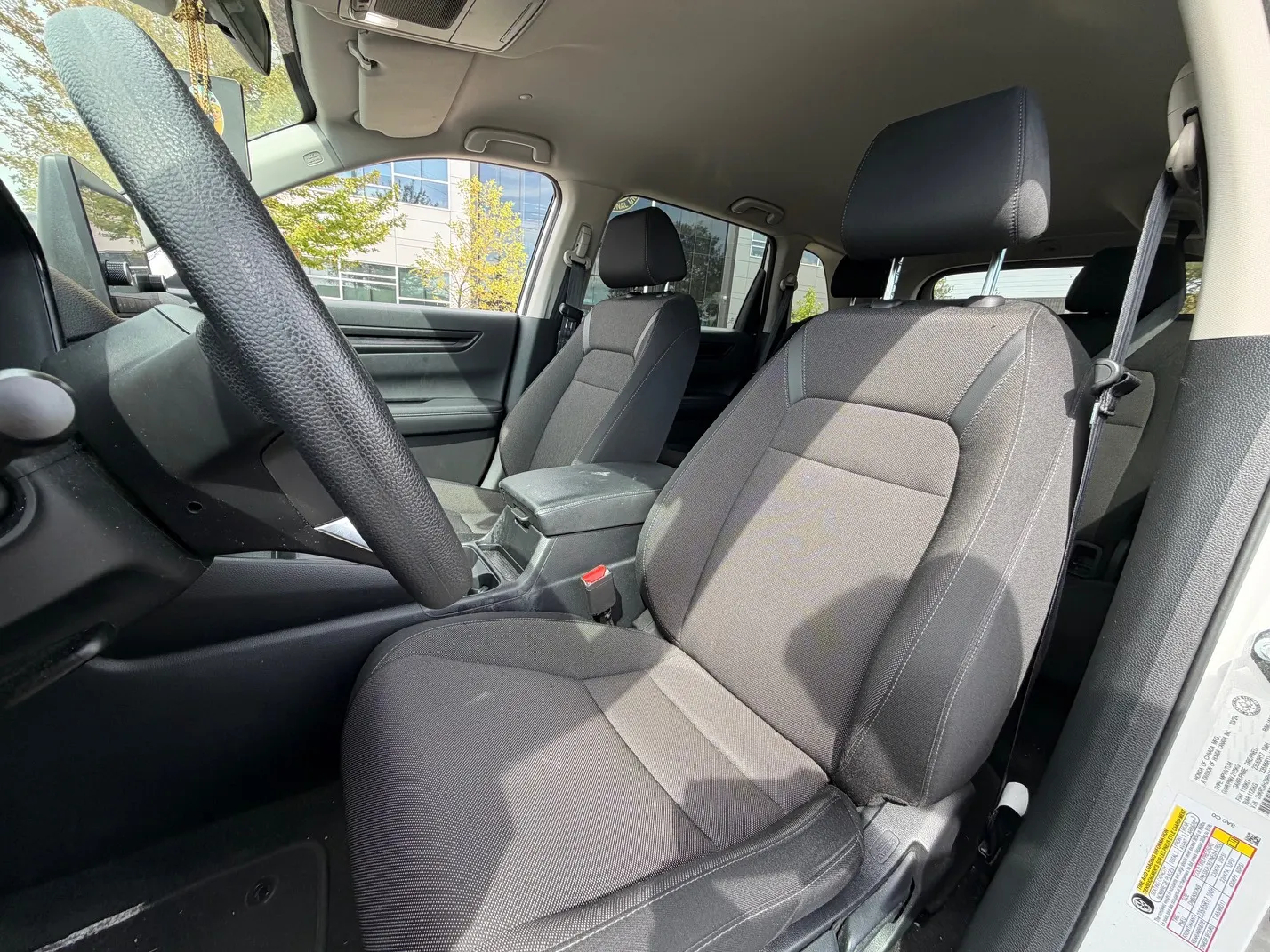 Interior driver side