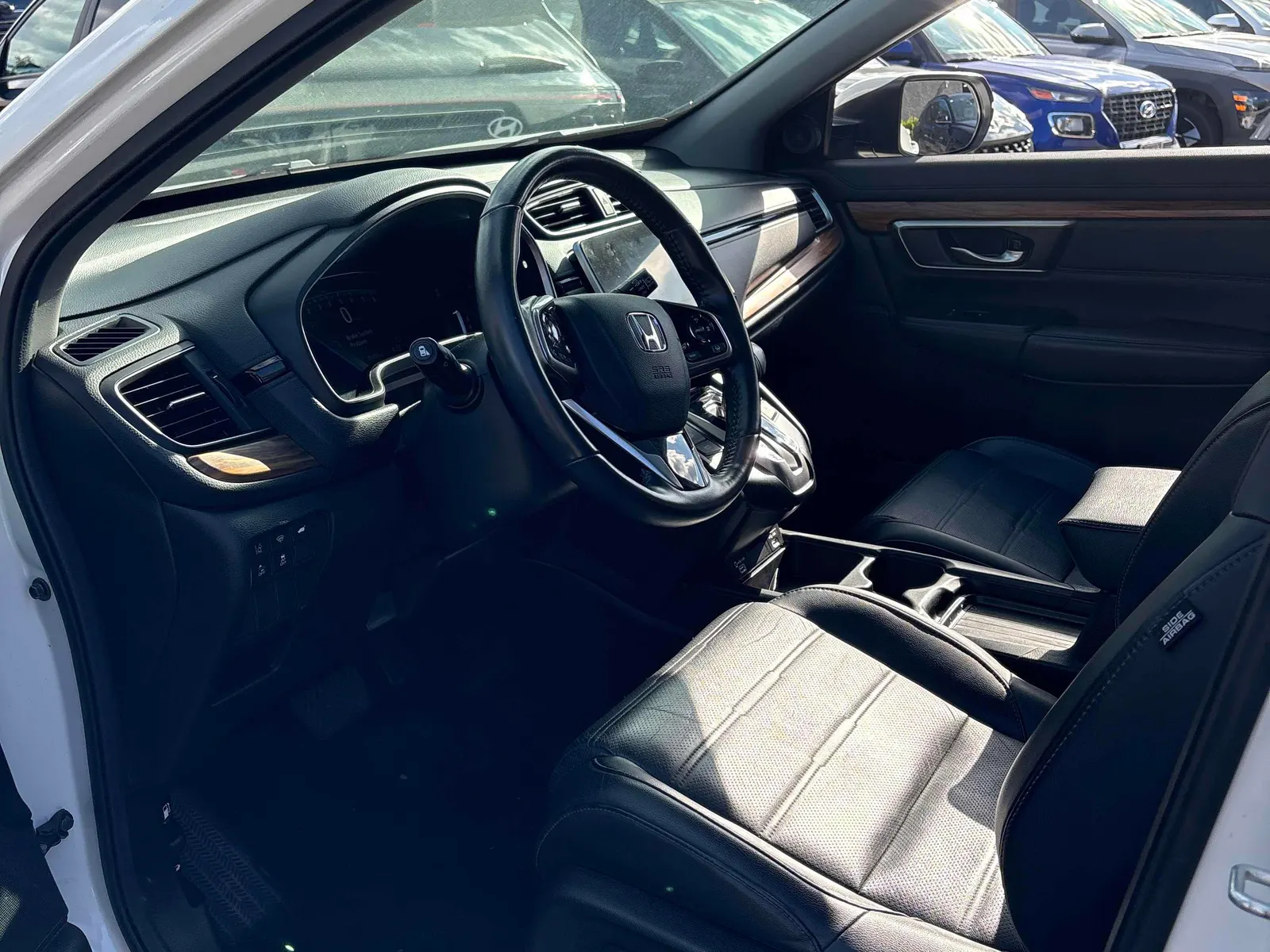 Interior driver side