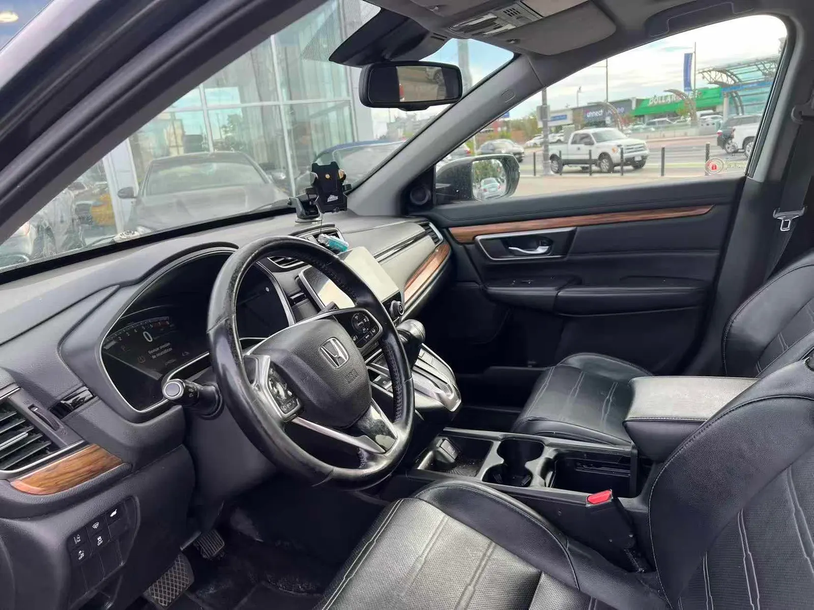 Interior driver side