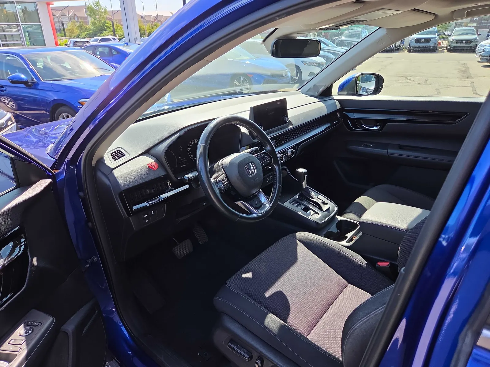 Interior driver side