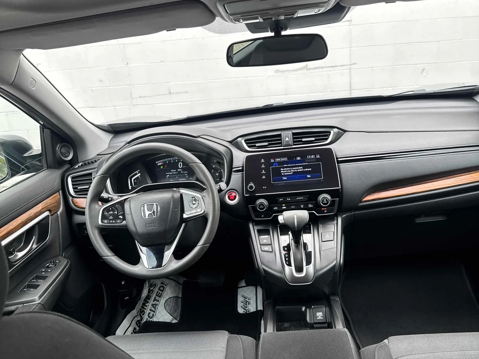 Interior driver side