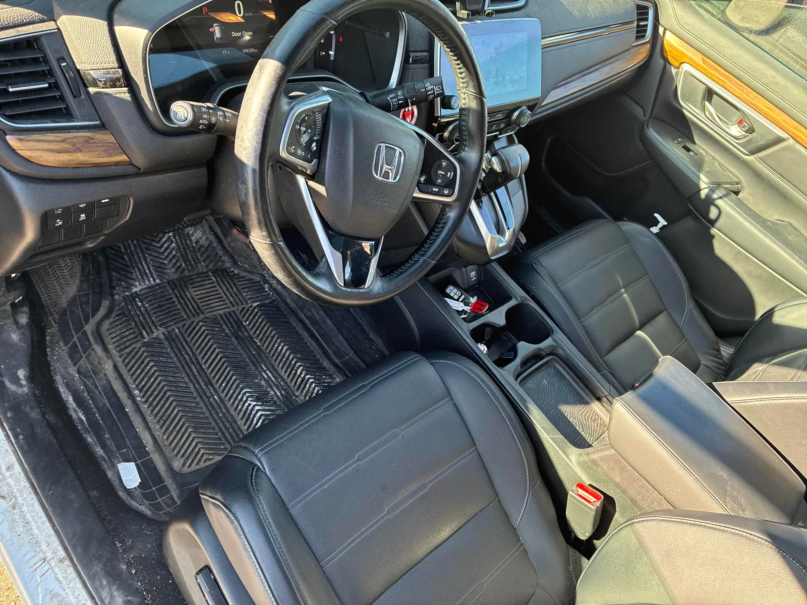 Interior driver side